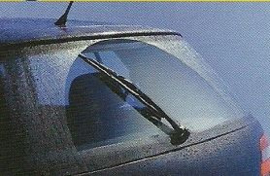 Opel Zafira B 2005-2014 - Ruitenwisserarm achter + blad, achter ruitenwisser
