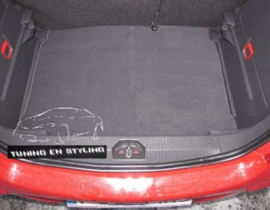 CLASSIC Velours Kofferbakmat passend Opel Corsa D 2006-2014