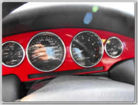 Fiat Coupe - Verchroomde aluminium Tellerringen