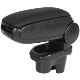 Citroen C-Elysse 2012-2018  - Verstelbare armsteun LUX, zwart leder