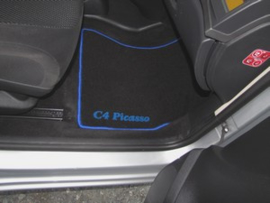 CLASSIC Velours automatten met logo Citroen C4 Grant Picasso I 2006-2013