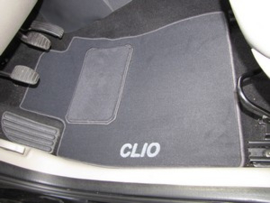 CLASSIC Velours automatten met logo Renault Clio III 2005-2012