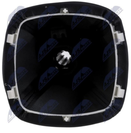 Mercedes V-klasse W447 / Vito III 2014 - 2022 Pookhoes, Versnellingspookafdekking, zwart, met frame en kunststof knopafdekking