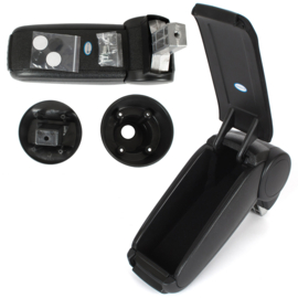 MINI R52 2004-2007 - Verstelbare armsteun LUX, zwart stof