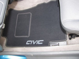 CLASSIC Velours automatten Honda Civic EC9