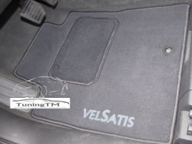 CLASSIC Velours automatten met logo Renault Vel Satis 2001-2009