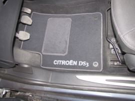 CLASSIC Velours automatten met logo Citroen DS3 2009-2016