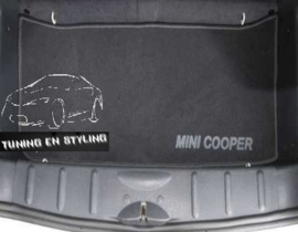 CLASSIC Velours Kofferbakmat passend Mini Cooper I 2001-2006