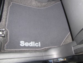 CLASSIC Velours automatten met logo Fiat Sedici