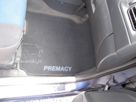 CLASSIC Velours automatten met logo Mazda Premacy I 1999-2005