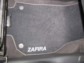 CLASSIC Velours automatten met logo Opel Zafira B 2005-2014