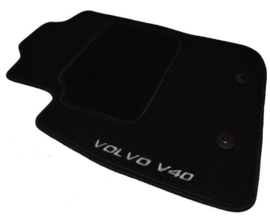 CLASSIC Velours automatten met logo Volvo V40 2004-2012