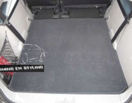 CLASSIC Velours Kofferbakmat passend Mitsubishi Grandis 2004-2011 (bovenste Kofferbakmat)