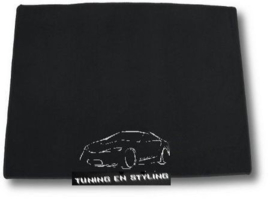 CLASSIC Velours Kofferbakmat passend Citroen Berlingo II 2008-2018