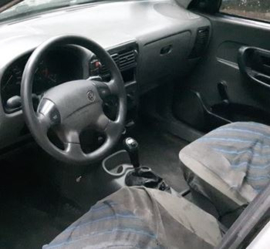 Volkswagen Caddy II 1996-2004 - Echt leder pookhoes