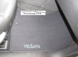 CLASSIC Velours automatten met logo Renault Vel Satis 2001-2009