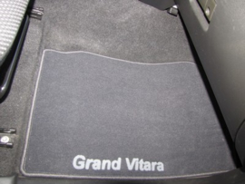CLASSIC Velours automatten met logo Suzuki Grand Vitara II 5-deuren 2005-2014