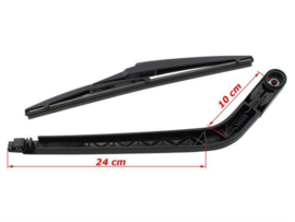 Toyota Auris 2006-2012  - Ruitenwisserarm achter + blad, achter ruitenwisser