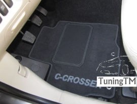 CLASSIC Velours automatten met logo Citroen C-Crosser