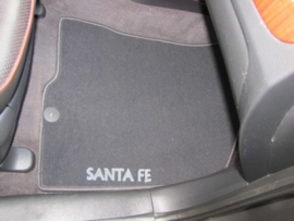 CLASSIC Velours automatten met logo Hyundai Santa Fe II 2006-2010