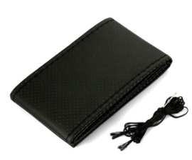 Stuurhoes geperforeerd voor het vastnaaien uit 1 stuk leer