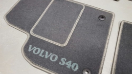 CLASSIC Velours automatten met logo Volvo S40 II 2004-2012