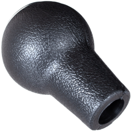 Audi 100 C3 C4 1987-1994 Pooknop versnellingspook zwart 5 versnellingen