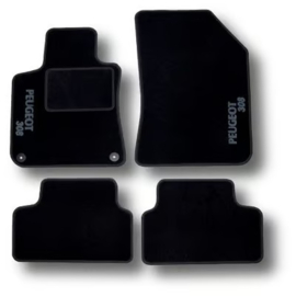 Classic Weluur Automatten Set - Peugeot 308 II HB (2013-2021)  met Borduursel Logo