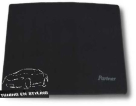 CLASSIC Velours Kofferbakmat passend Peugeot Partner II 2008 -2019