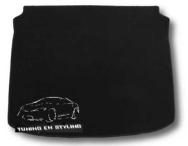 CLASSIC Velours Kofferbakmat passend Peugeot 308 HB 2007-2013