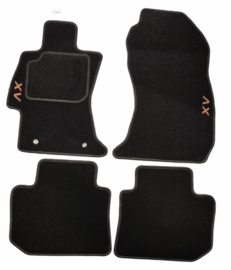 Subaru XV 2011 - 2017 - Bijpassende set CLASSIC Velours automatten