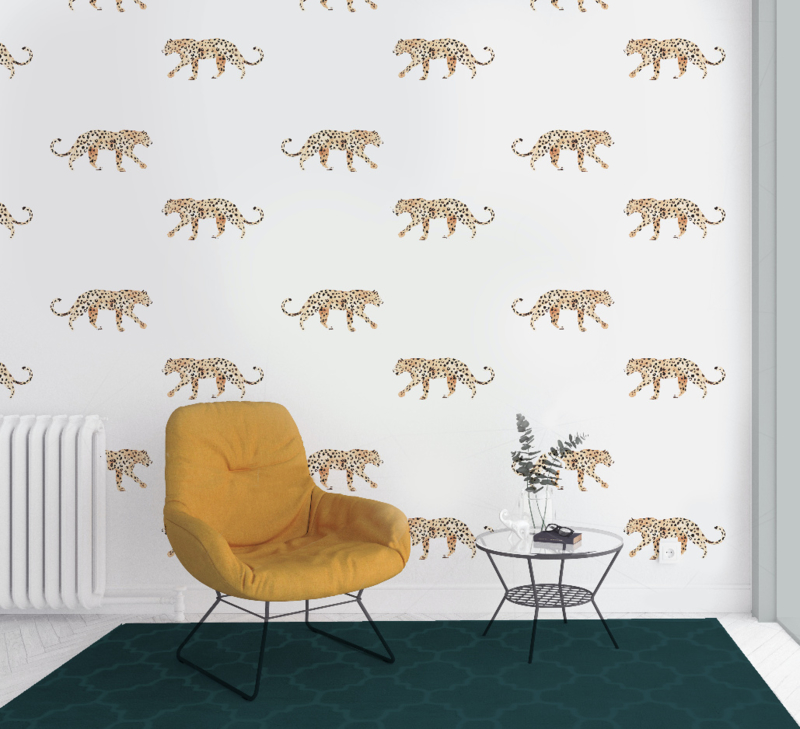 Wallpaper Roll Leopard