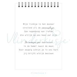'Wolkenkusjes' - Gedichtenbundel bij verlies van een kind
