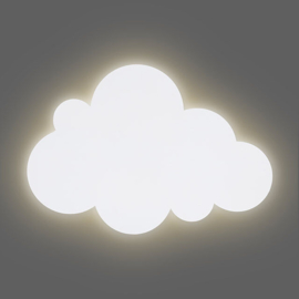 Wandlamp Kinderkamer - Clouds - White