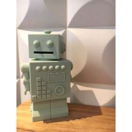 KG Design Robot spaarpot - Mint