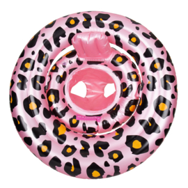 Swim Essentials Baby float Rosé goud Panterprint 0-1 jaar