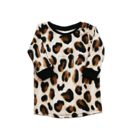 T-Shirt Dress | Sandy Leopard | Handmade