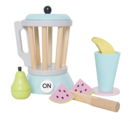 Houten speelset blender jabadabado