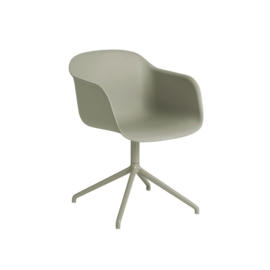Fiber Kuipstoel, draaipoten, ongestoffeerd - Muuto