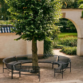 Palissade Park Dining Bench IN/IN Starter Set - HAY