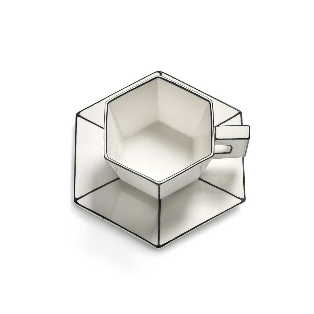 Carte Blanche - Cappucino kop- en schotel - Annebet Philips / Serax