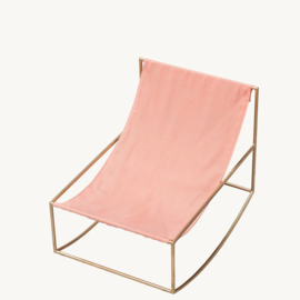 Schommelstoel - brass/pink - Muller Van Severen / Valerie Objects