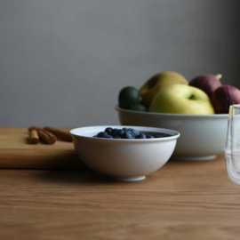 RIM bowl / kom MAT ZWART - KINTO