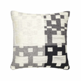 Kussen Pennan Woven White Black - Donna Wilson