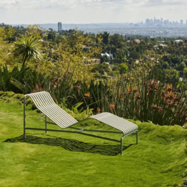 Palissade Chaise Longue Hot Galvanised - HAY