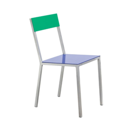 alu chair dark blue green - Muller Van Severen / Valerie Objects
