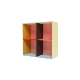 KIMPOP Boekenkast  'Show' 70 x 70 cm - Montana