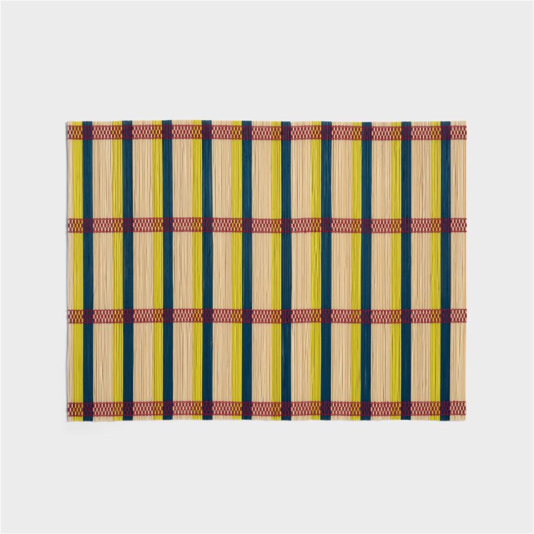 Bamboo Placemat 44 x 33 cm Yellow - &Klevering