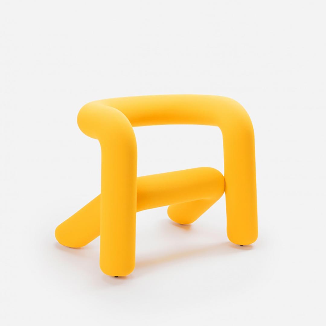 Extra Bold Armchair Yellow - Big-Game / Moustache
