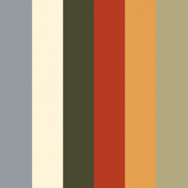 Rijksmuseum DNA Wallpaper  #022 'Rivierlandschap met ruiters' Wide - Irma Boom